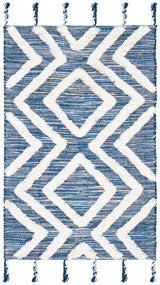 Safavieh Kenya 3'-0" x 5'-0" Rug in Navy / Ivory