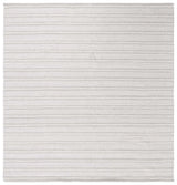 Safavieh Kilim 6'-0" x 6'-0" Rug in Light Grey / Ivory