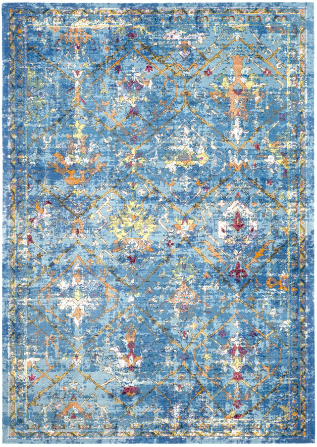 Safavieh Aria 4'-0" x 6'-0" Rug in Blue / Multi