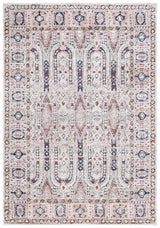 Safavieh Luna 4'-5" x 6'-5" Rug in Beige / Blue Rust
