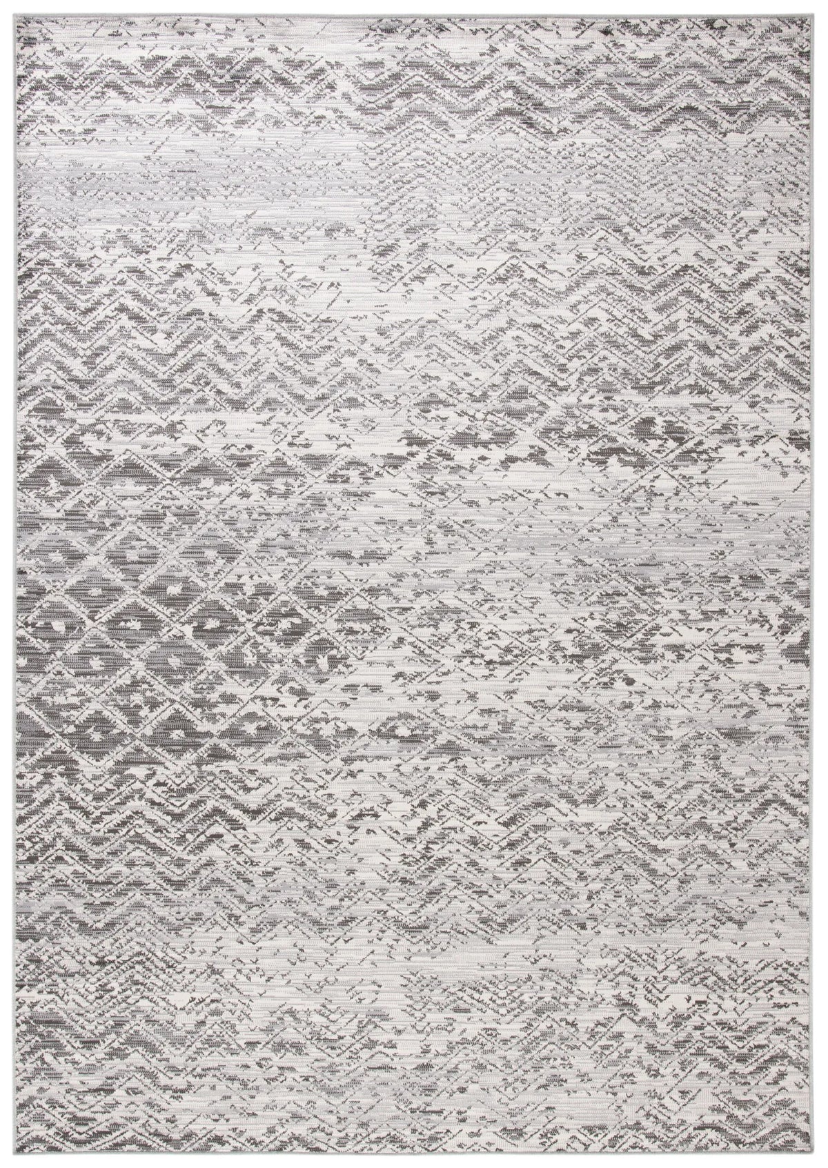 Safavieh Atlas 4'-0" x 6'-0" Rug in Charcoal / Grey