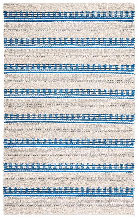 Safavieh Natura 4'-0" x 6'-0" Rug in Beige / Navy
