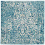 Safavieh Evoke 6'-7" x 6'-7" Rug in Blue / Ivory