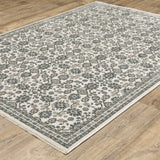 Oriental Weavers Sphinx ECHO ECH06 Ivory Floral Rugs - angle detail