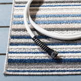 Safavieh Cabana 4'-5" x 6'-5" Rug in Grey / Blue