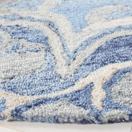 Safavieh Marquee 5'-0" x 5'-0" Rug in Blue / Grey