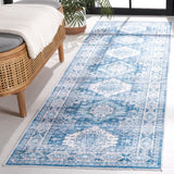 Safavieh Arizona 2'-6" x 8'-0" Rug in Light Blue / Blue