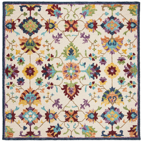 Safavieh Aspen 7'-0" x 7'-0" Rug in Ivory / Blue