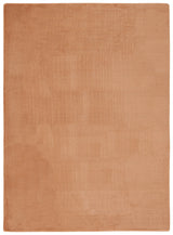 Safavieh Faux Rabbit Fur 5'-0" x 7'-0" Rug in Brown