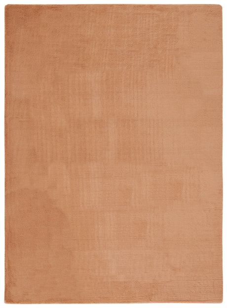 Safavieh Faux Rabbit Fur 5'-0" x 7'-0" Rug in Brown
