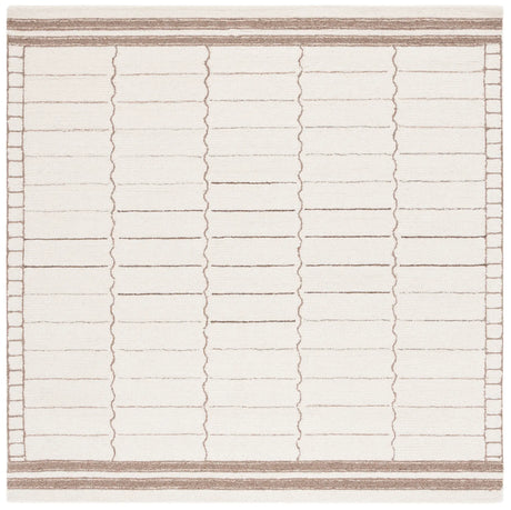 Safavieh Metro 6'-0" x 6'-0" Rug in Ivory / Brown
