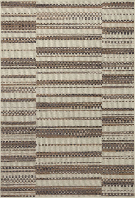 Loloi Rainier Rai-08 Ivory/Taupe Rug - main flat