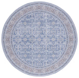 Safavieh Tucson 6'-0" x 6'-0" Rug in Blue / Rust