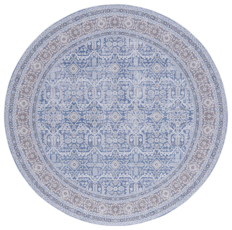 Safavieh Tucson 6'-0" x 6'-0" Rug in Blue / Rust