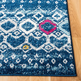 Safavieh Amsterdam 4'-0" x 6'-0" Rug in Navy / Turquoise