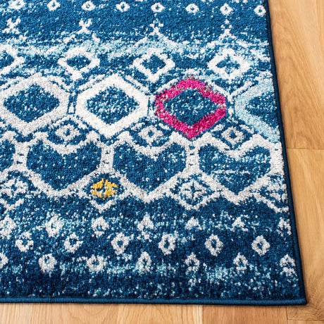 Safavieh Amsterdam 4'-0" x 6'-0" Rug in Navy / Turquoise