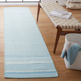 Safavieh Kilim 2'-3" x 9'-0" Rug in Light Blue / Ivory
