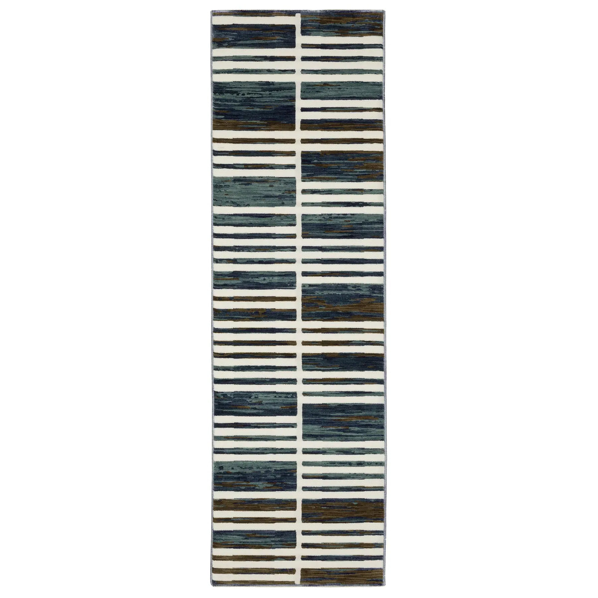 Oriental Weavers Sphinx Reed Re05A Ivory/ Blue Rug - runner