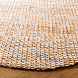 Safavieh Marbella 6'-0" x 6'-0" Rug in Natural / Ivory