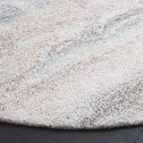 Safavieh Abstract 6'-0" x 6'-0" Rug in Grey / Brown