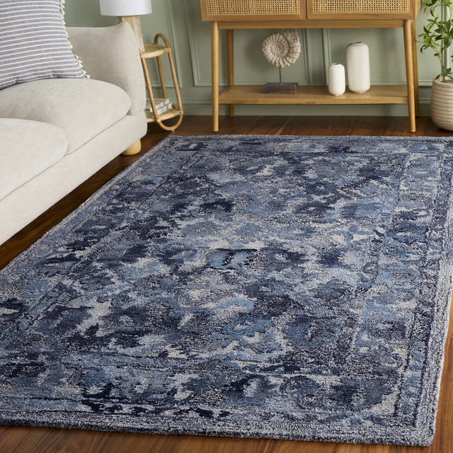 Safavieh Marquee 4'-0" x 6'-0" Rug in Navy