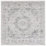 Safavieh Tulum 6'-7" x 6'-7" Rug in Ivory / Grey