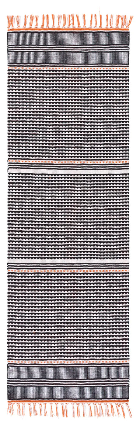 Safavieh Montauk 2'-3" x 7'-0" Rug in Orange / Multi