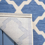 Safavieh Courtyard 5'-3" x 7'-7" Rug in Blue / Beige