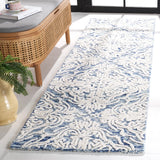 Safavieh Blossom 2'-3" x 10'-0" Rug in Blue / Ivory
