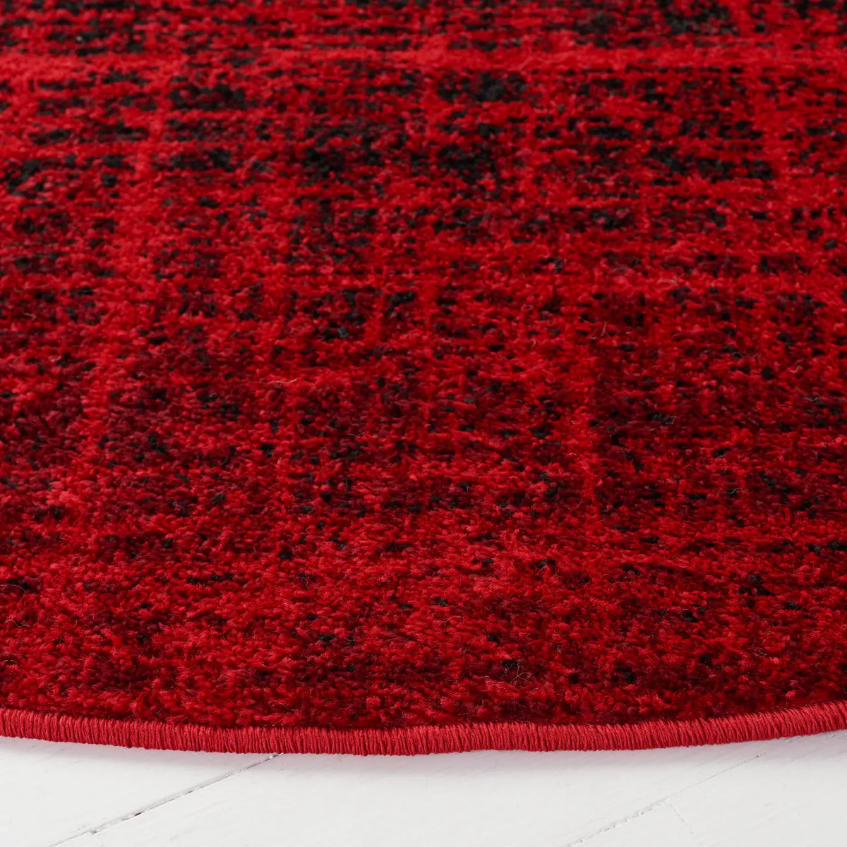 Safavieh Adirondack 6'-0" x 6'-0" Rug in Red / Black