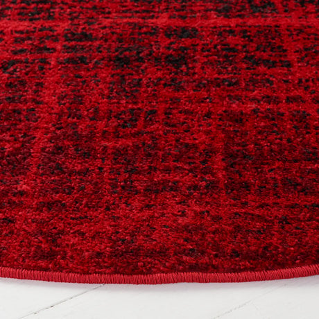 Safavieh Adirondack 6'-0" x 6'-0" Rug in Red / Black