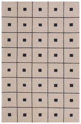 Safavieh Martha Stewart 300 4'-0" x 6'-0" Rug in Beige / Black