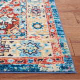 Safavieh Riviera 4'-5" x 6'-0" Rug in Blue / Gold