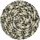 Safavieh Soho 6'-0" x 6'-0" Rug in Ivory / Grey