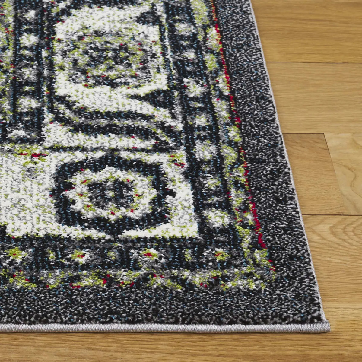 Safavieh Vintage Hamadan 4'-0" x 6'-0" Rug in Dark Grey / Ivory