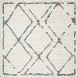 Safavieh Skyler 6'-7" x 6'-7" Rug in Ivory / Blue