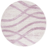 Safavieh Adirondack 6'-0" x 6'-0" Rug in Cream / Purple