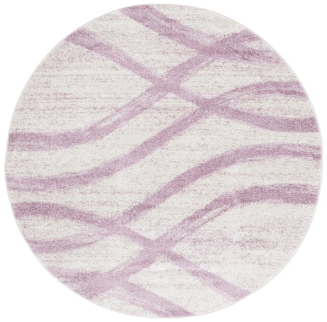 Safavieh Adirondack 6'-0" x 6'-0" Rug in Cream / Purple