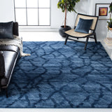 Safavieh Retro 10'-0" x 14'-0" Rug in Blue / Dark Blue