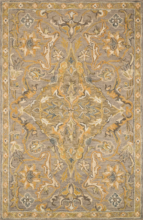 Loloi Victoria Vk-04 Grey / Multi Rugs - main flat