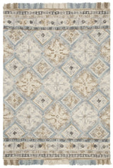 Safavieh Blossom 4'-0" x 6'-0" Rug in Beige / Light Blue