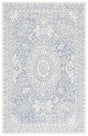 Safavieh Metro 4'-0" x 6'-0" Rug in Blue / Ivory