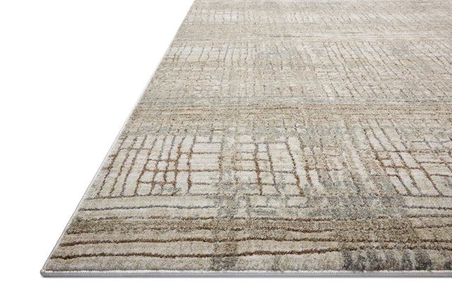 Loloi Wyatt Wya-03 Lagoon/Natural Rug - rug corner