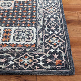 Safavieh Aspen 4'-0" x 6'-0" Rug in Black / Rust
