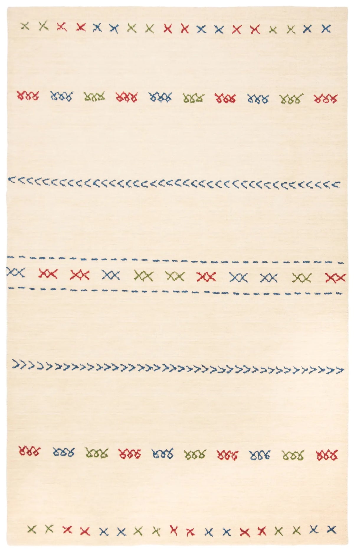 Safavieh Himalaya 4'-0" x 6'-0" Rug in Cream