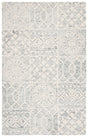Safavieh Metro 4'-0" x 6'-0" Rug in Silver / Ivory