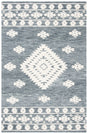 Safavieh Aspen 4'-0" x 6'-0" Rug in Dark Grey / Ivory