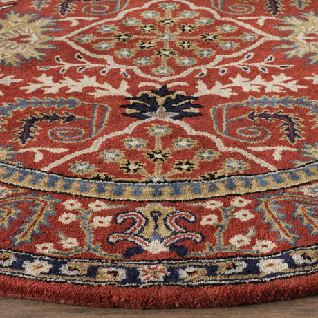 Safavieh Antiquity 6'-0" x 6'-0" Rug in Red / Multi