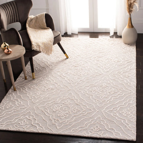 Safavieh Manchester 5'-0" x 8'-0" Rug in Light Blue / Taupe