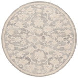 Safavieh Ebony 6'-0" x 6'-0" Rug in Silver / Ivory